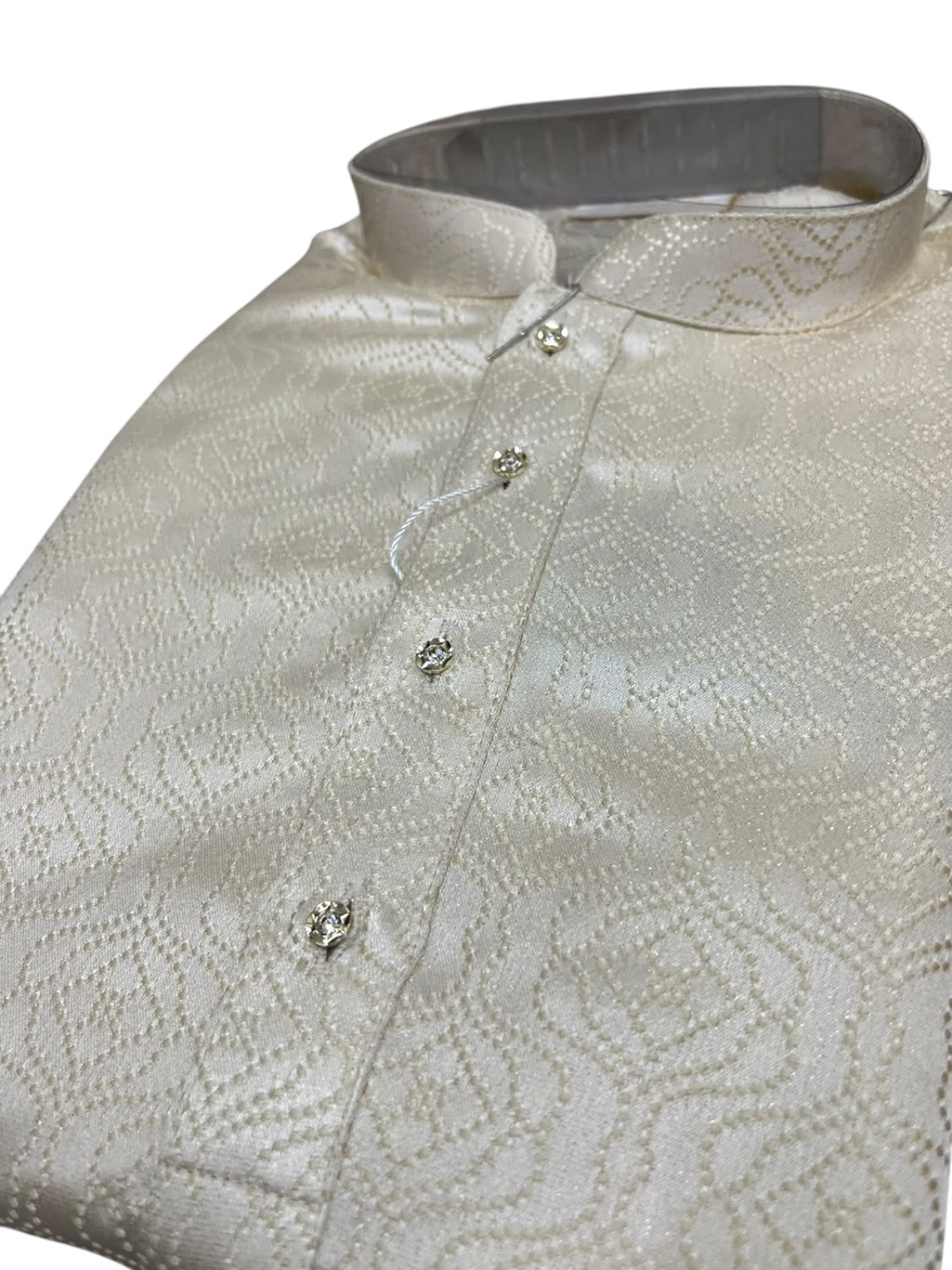 Southloom Woven Patterns Semi Silk Long Kurta for Men SL591