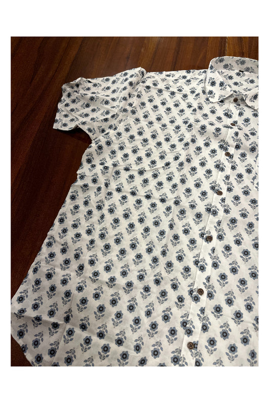 Southloom Jaipur Pure Cotton Printed Shirt For Men (5XL)