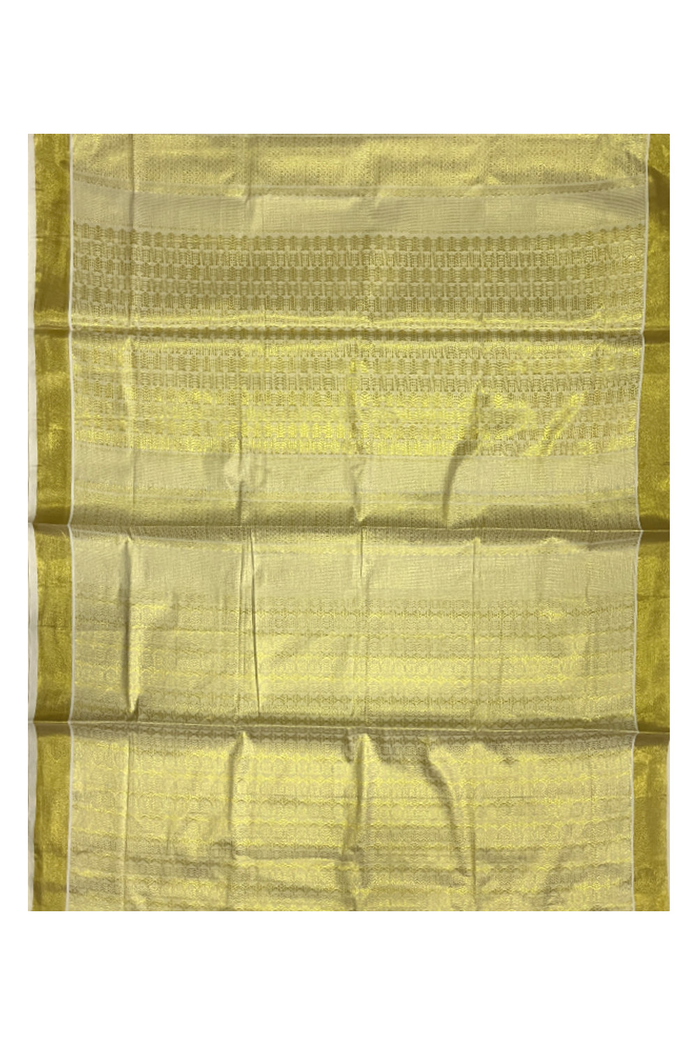 Tissue Heavy Woven Kerala Kasavu Saree