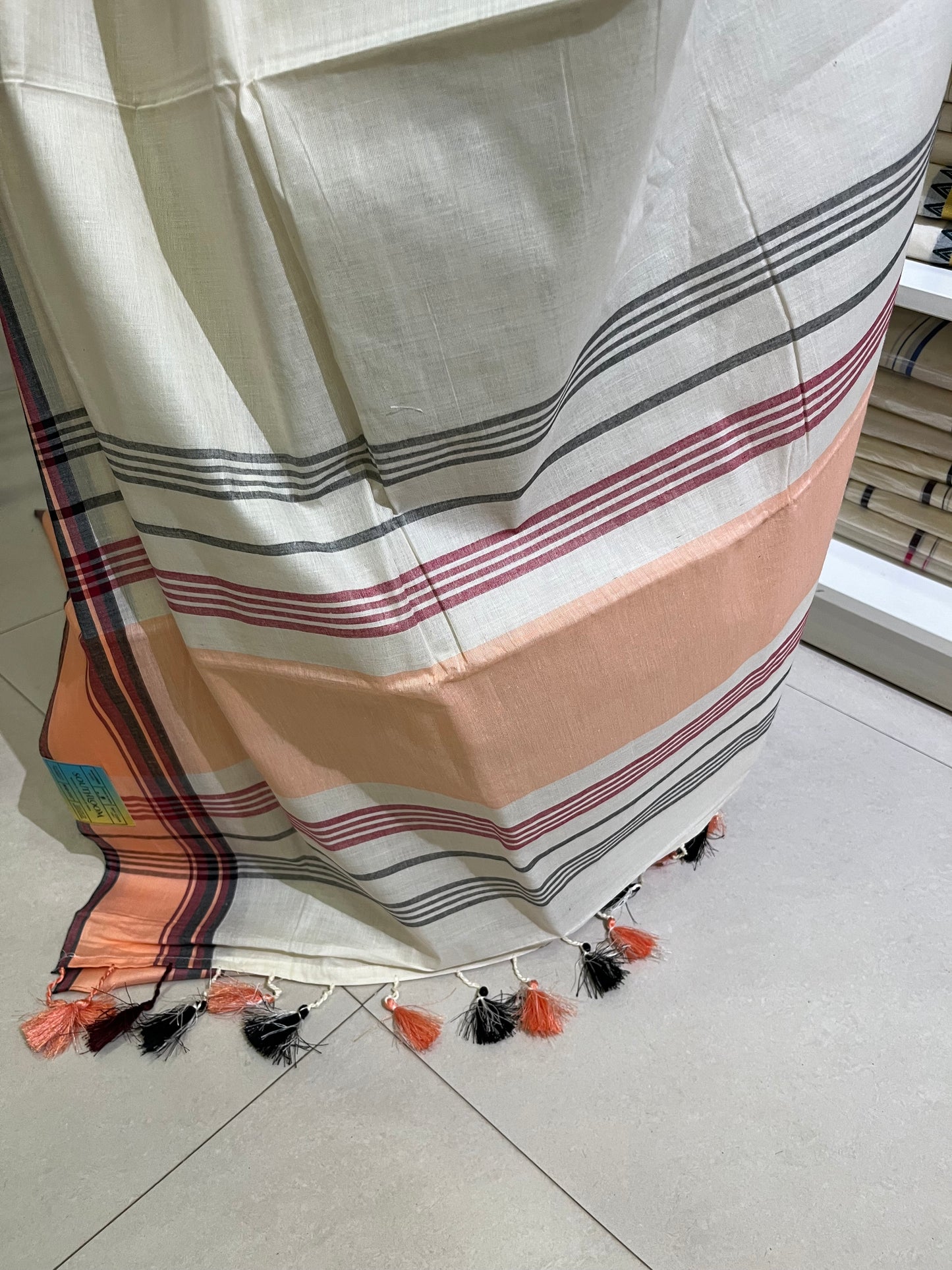 Mulloth Cotton Peach Colour Setmund SL150