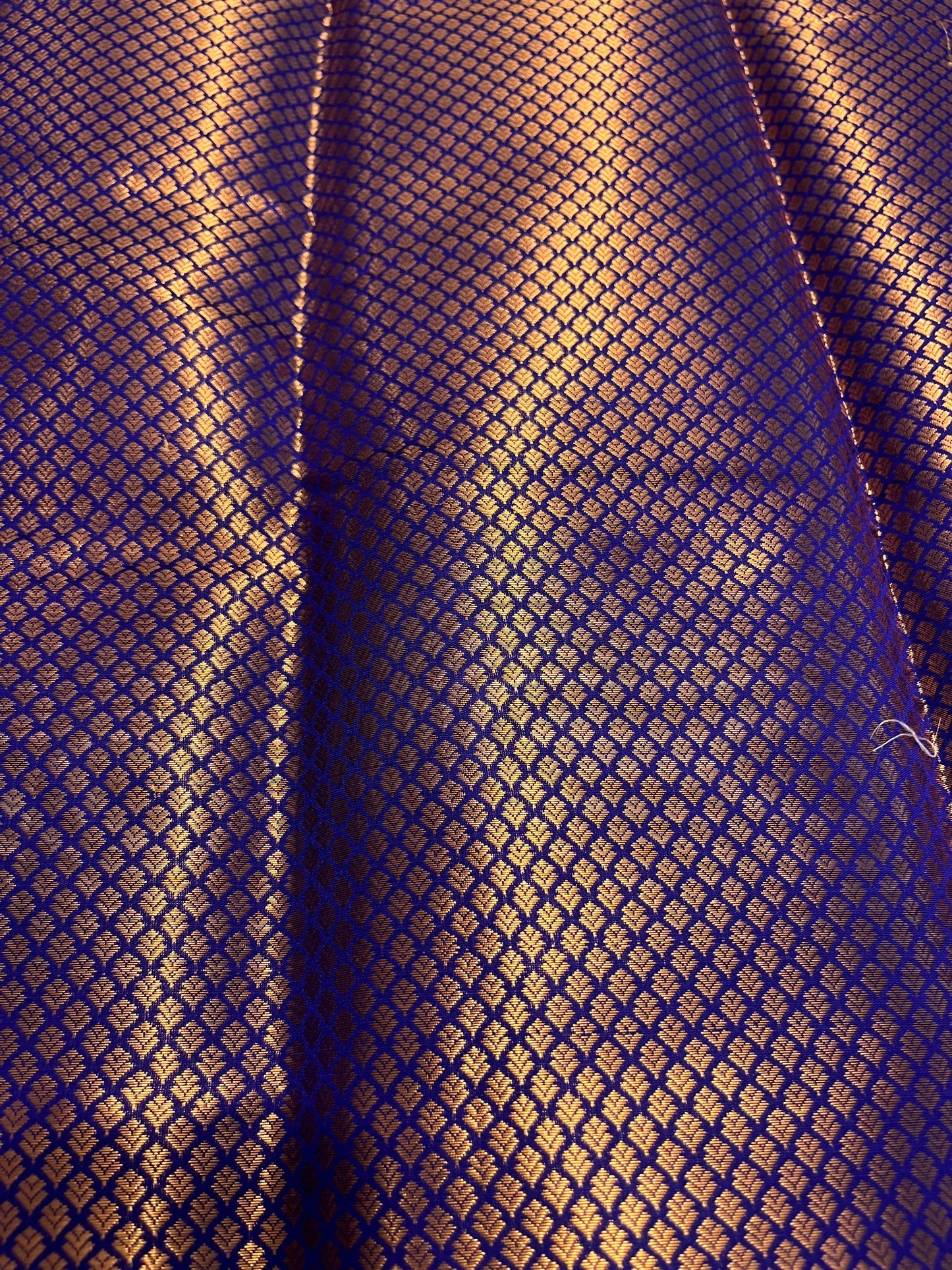 Southloom Premium Semi Silk Zari Work Brocade Saree in Bridal Blue with Matching Pallu