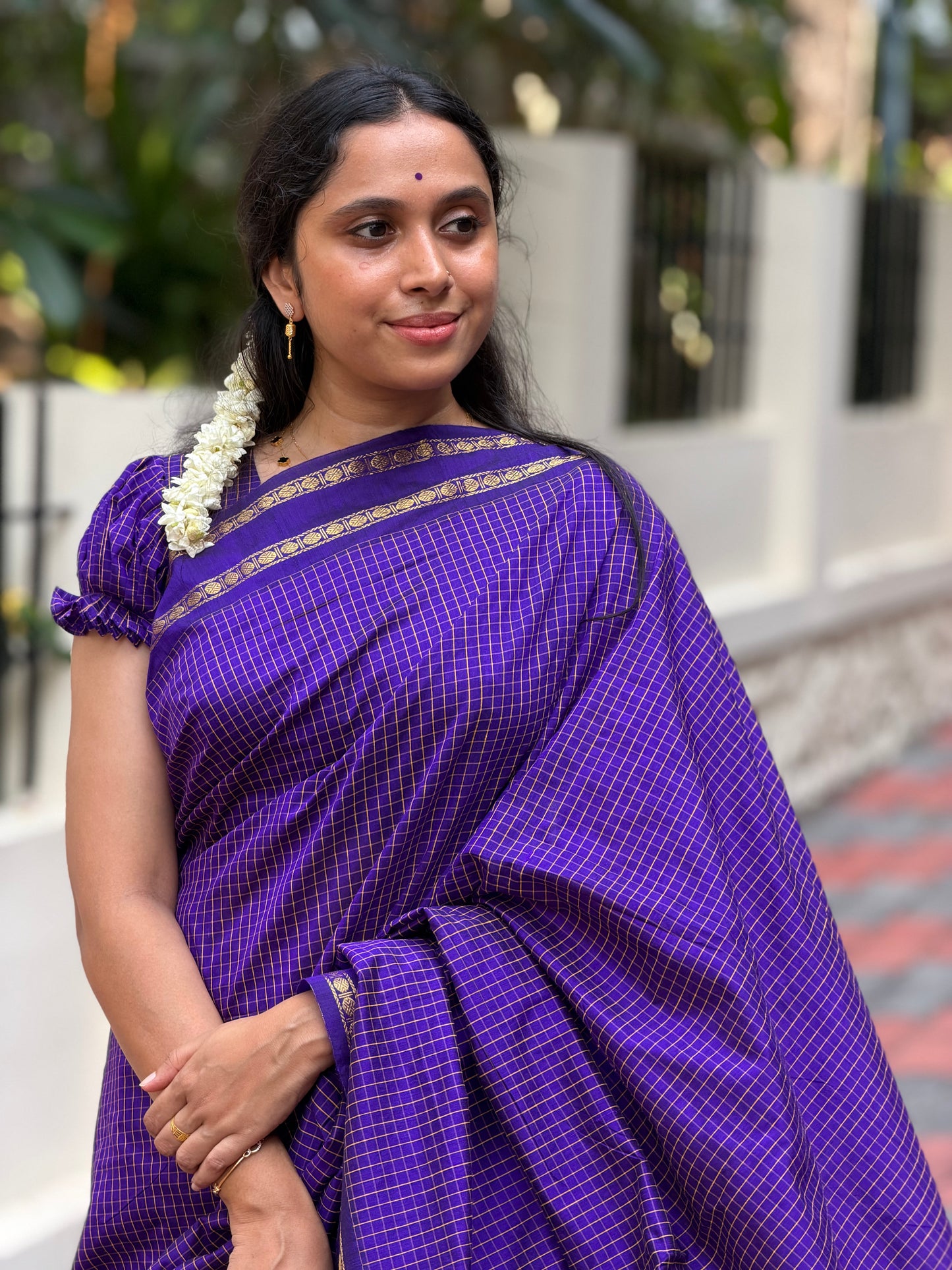 Violet Colour  Kalyani Cotton SL236