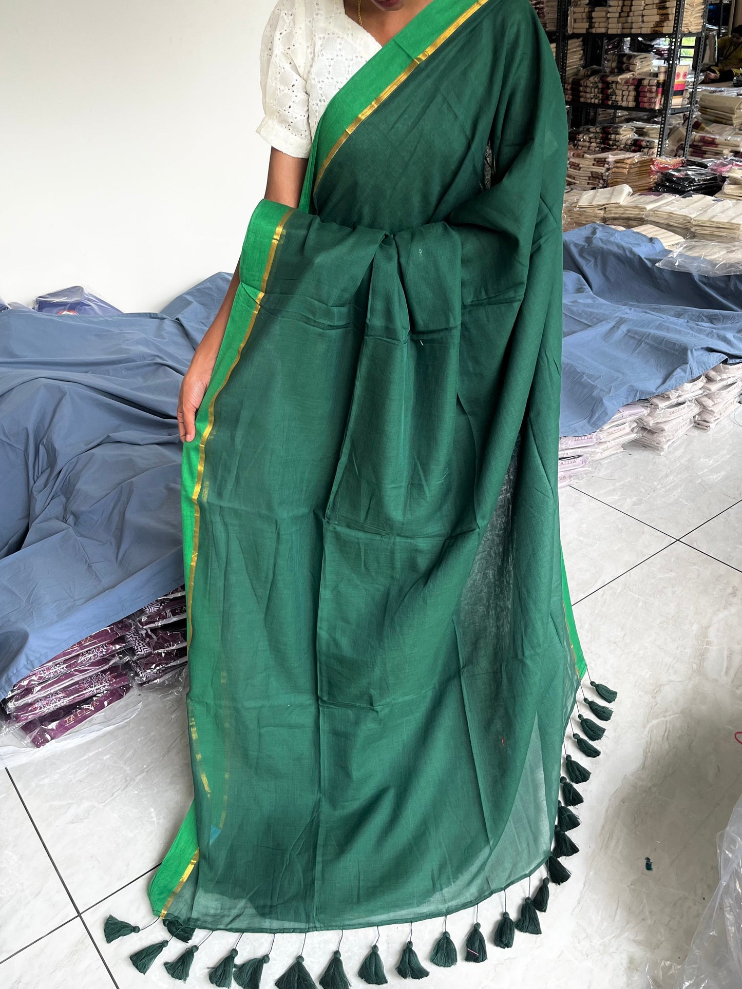 Kerala Mul Cotton Soft Fabric Saree SL215