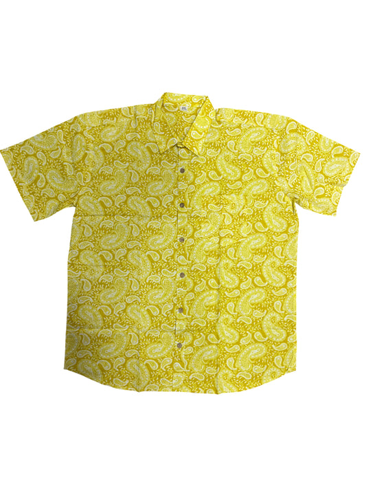 Southloom Jaipur Pure Cotton Printed Shirt For Men (4XL)