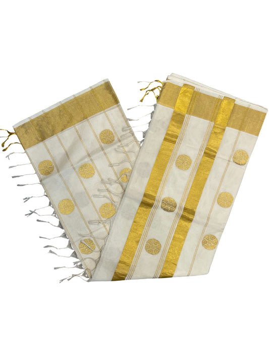 Southloom Super Premium Balaramapuram Unakkupaavu Handloom Cotton Saree with Woven Design