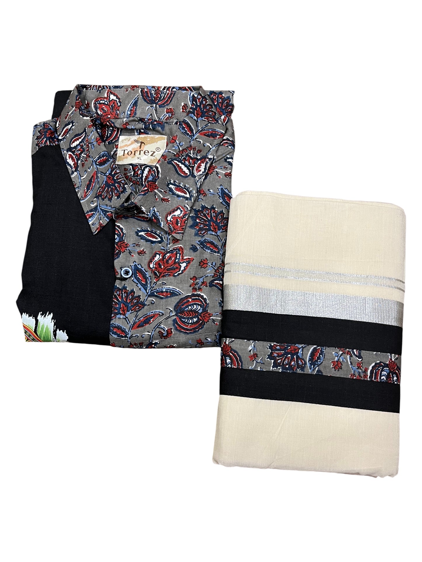 Southloom Stylish & Classy Budget Combo Shirt + Mundu for Men