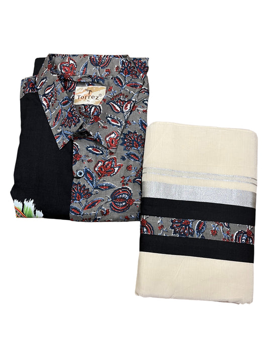 Southloom Stylish & Classy Budget Combo Shirt + Mundu for Men