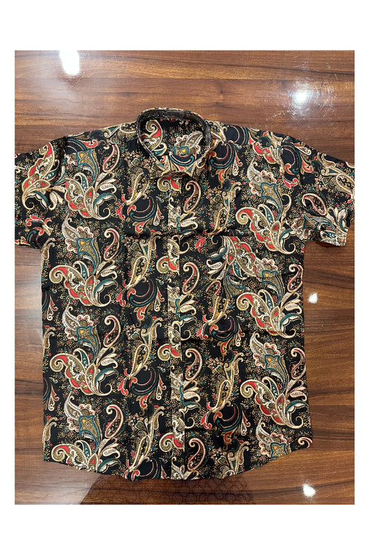 Southloom Jaipur Pure Cotton Printed Shirt For Men (Large)