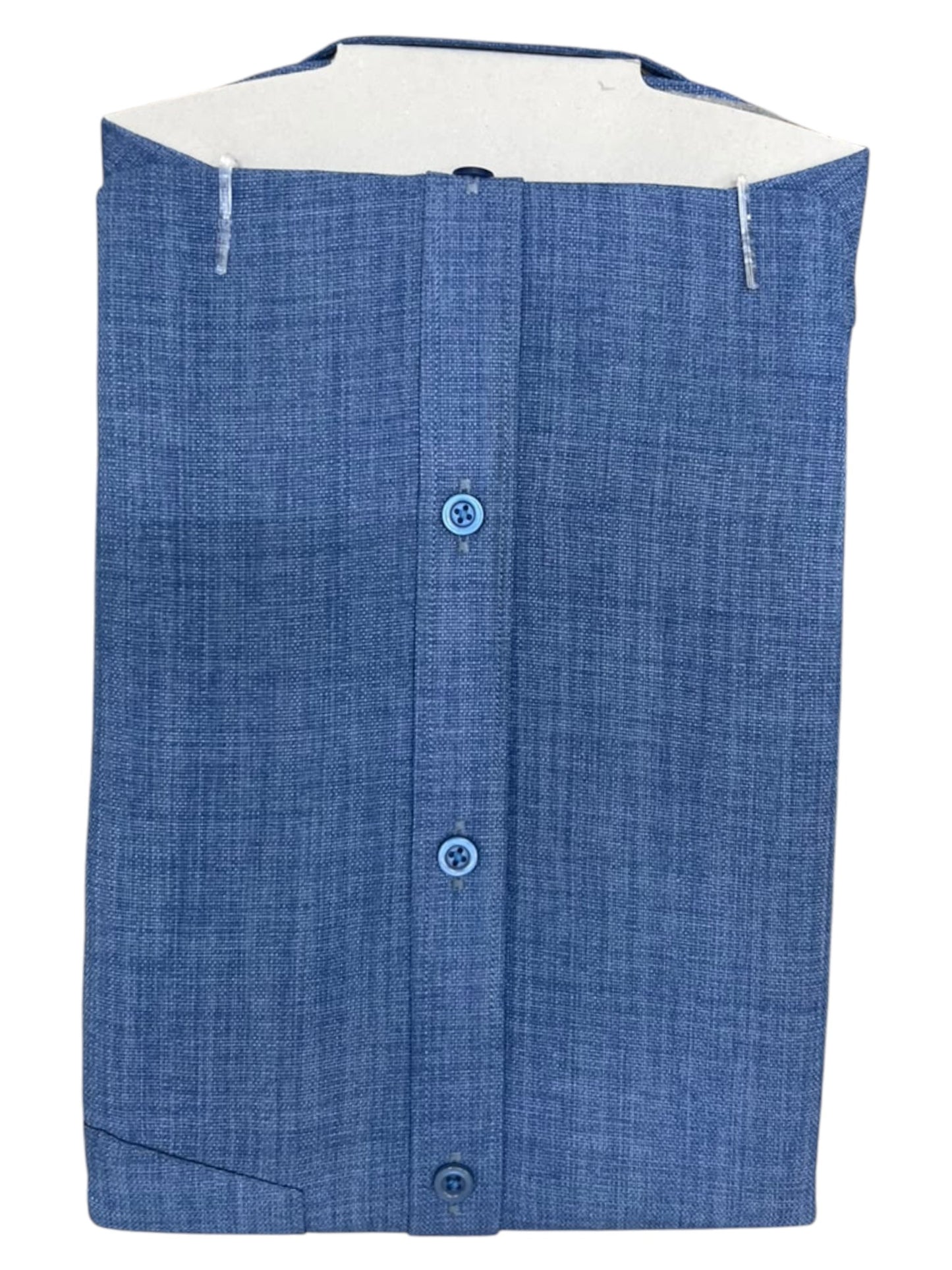 Southloom Pure Cotton Blue Plain Shirt SLSHIRT 40HS