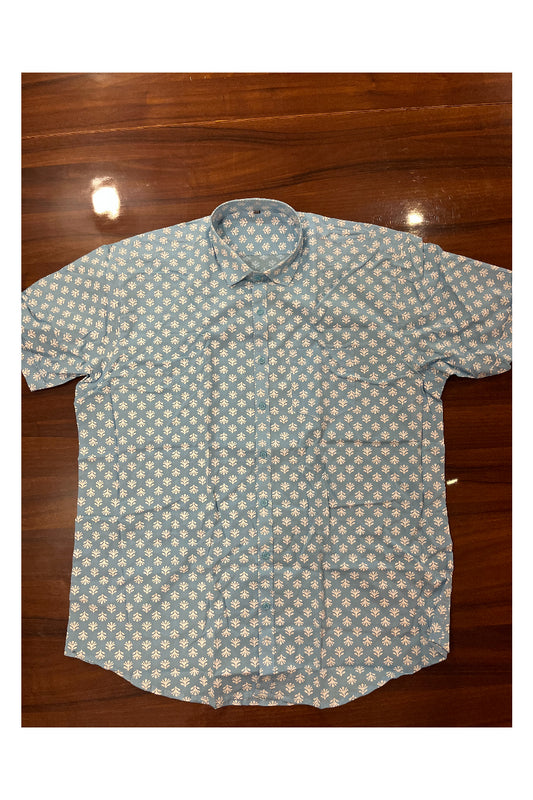 Southloom Jaipur Pure Cotton Printed Shirt For Men (5XL)