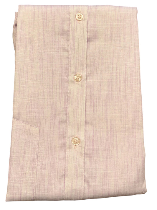 Southloom Pure Cotton Pink plain Shirt (44 FS)