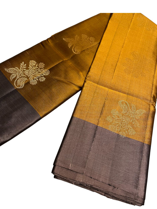 Southloom Pure Handloom Kanchipuram Silk Saree with Butta Work