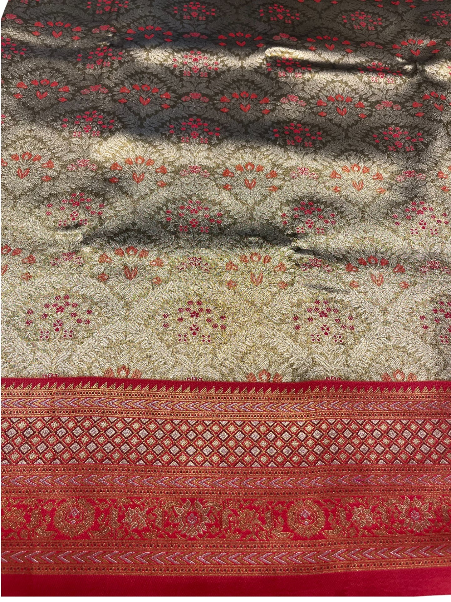 Southloom Semi Silk Saree with Woven Work on Body and Borders