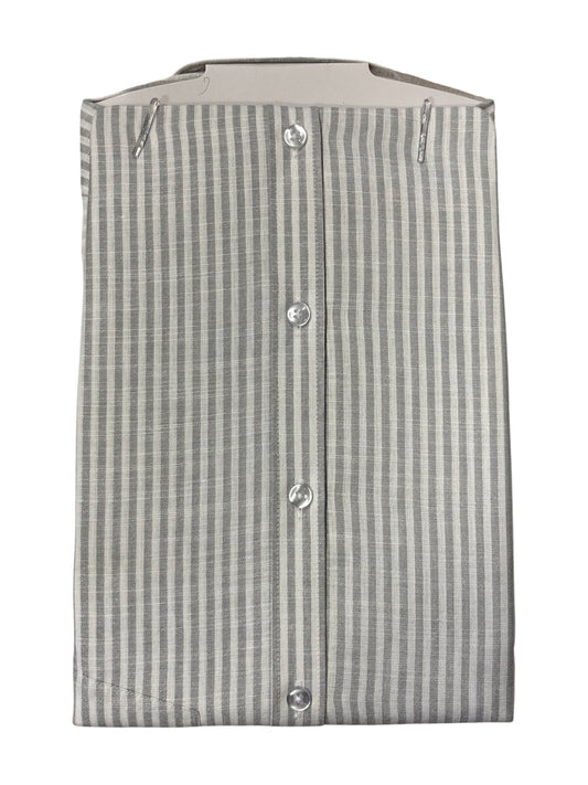 Southloom Pure Cotton Gray Lines Shirt (40 FS)