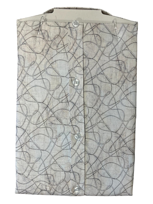 Southloom Pure Cotton Off-White Printed Shirt (40 HS)