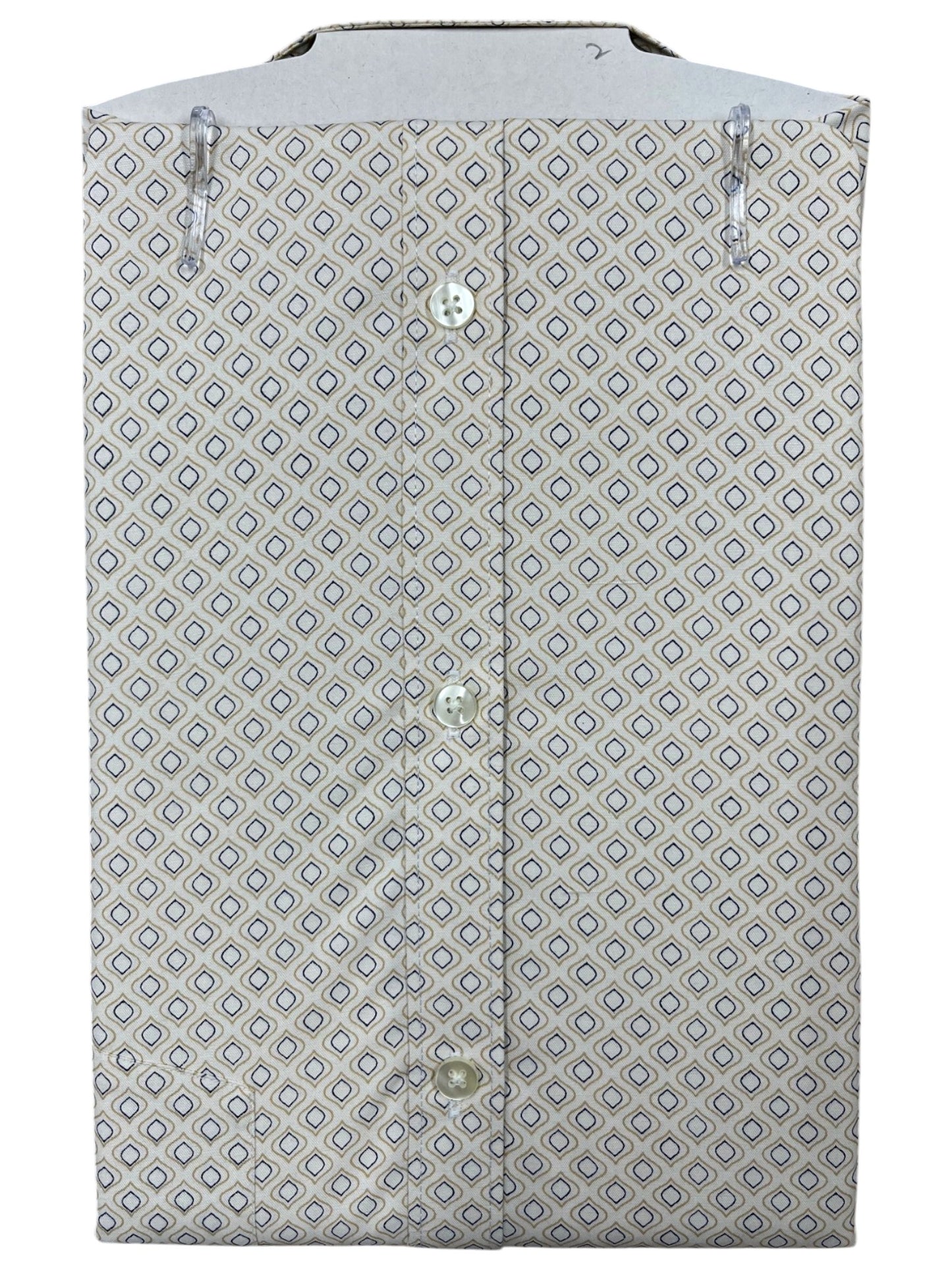 Southloom Pure Cotton Off White Plain Shirt SLSHIRT 46 HS