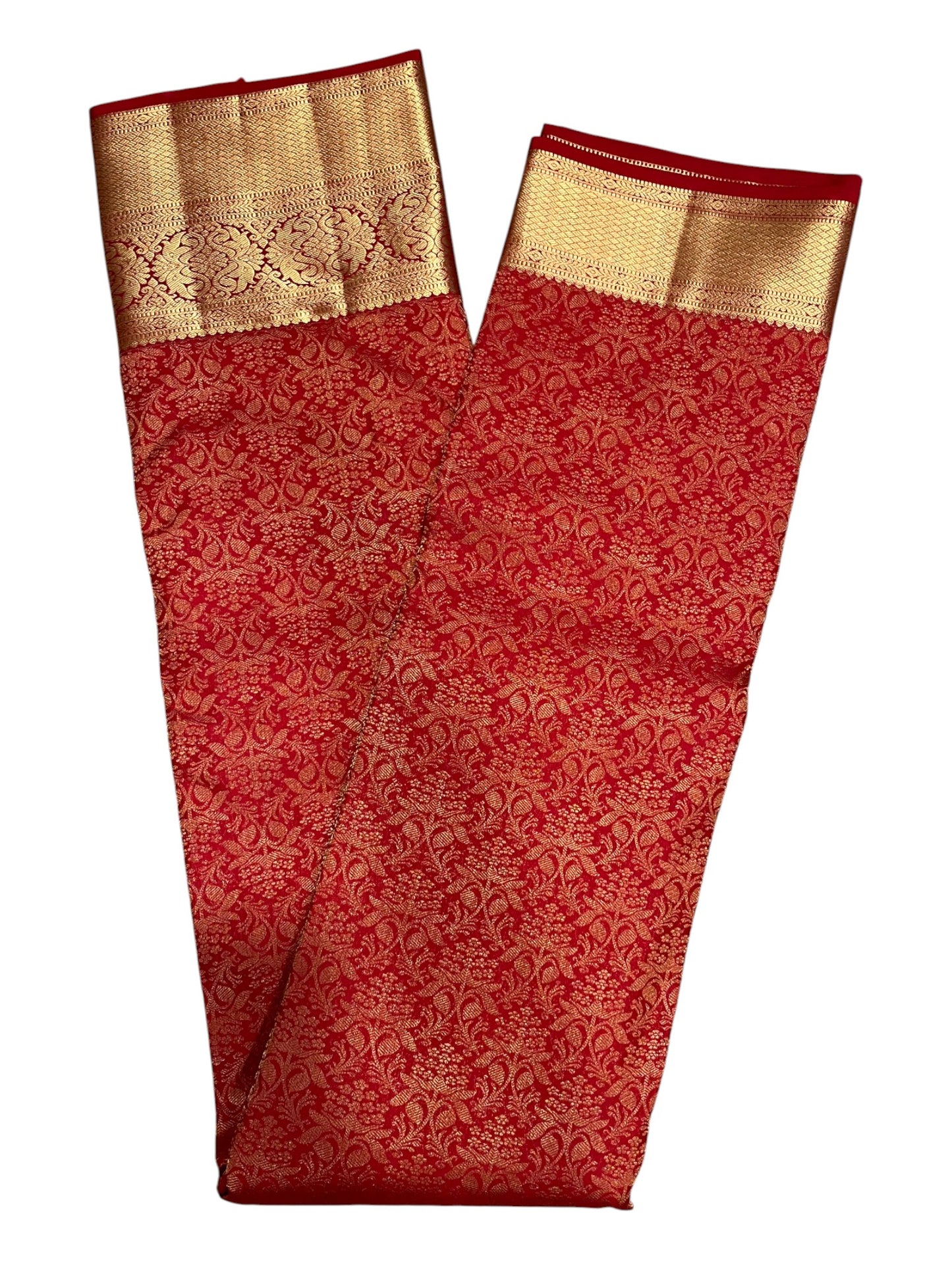 Southloom Pure Handloom Bridal Kanchipuram Silk Saree with Korvai Work