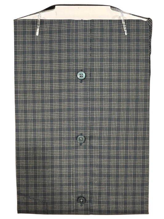 Southloom Pure Cotton Green Cheack Shirt (42 HS)