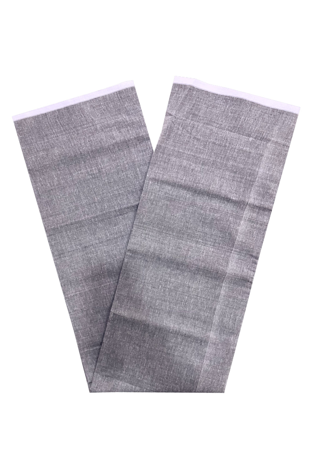 Southloom Grey Single Mundu / Otta Mundu / Lungi (South Indian Kerala Dhoti)