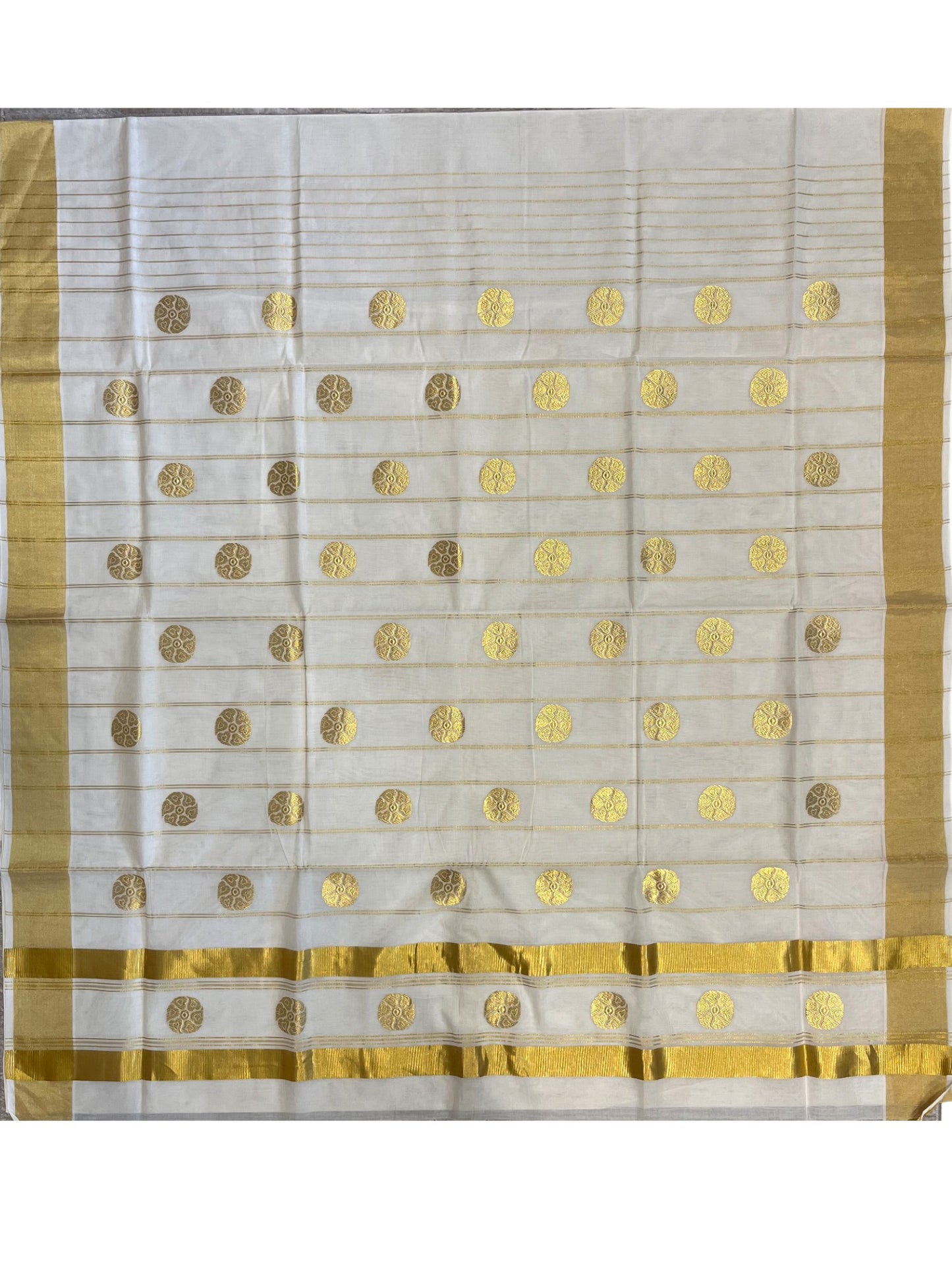 Southloom Super Premium Balaramapuram Unakkupaavu Handloom Cotton Saree with Woven Design