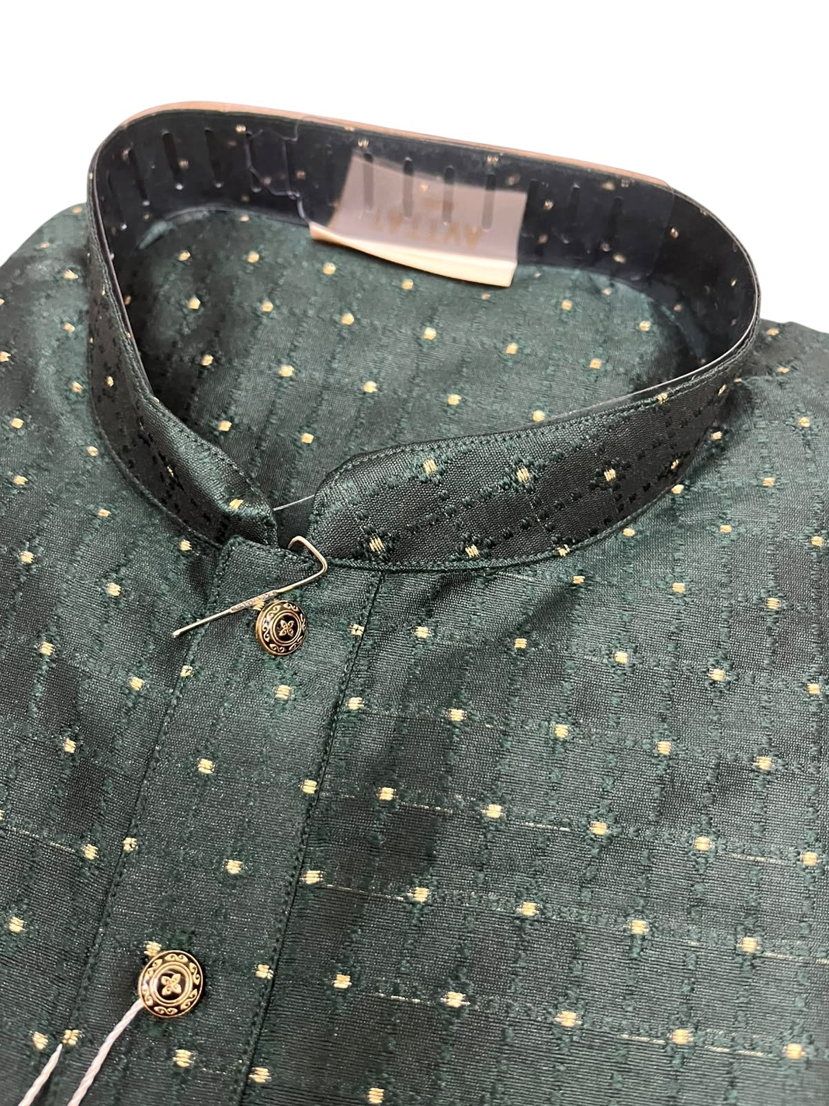 Southloom Woven Patterns Semi Silk Long Kurta for Men SL591