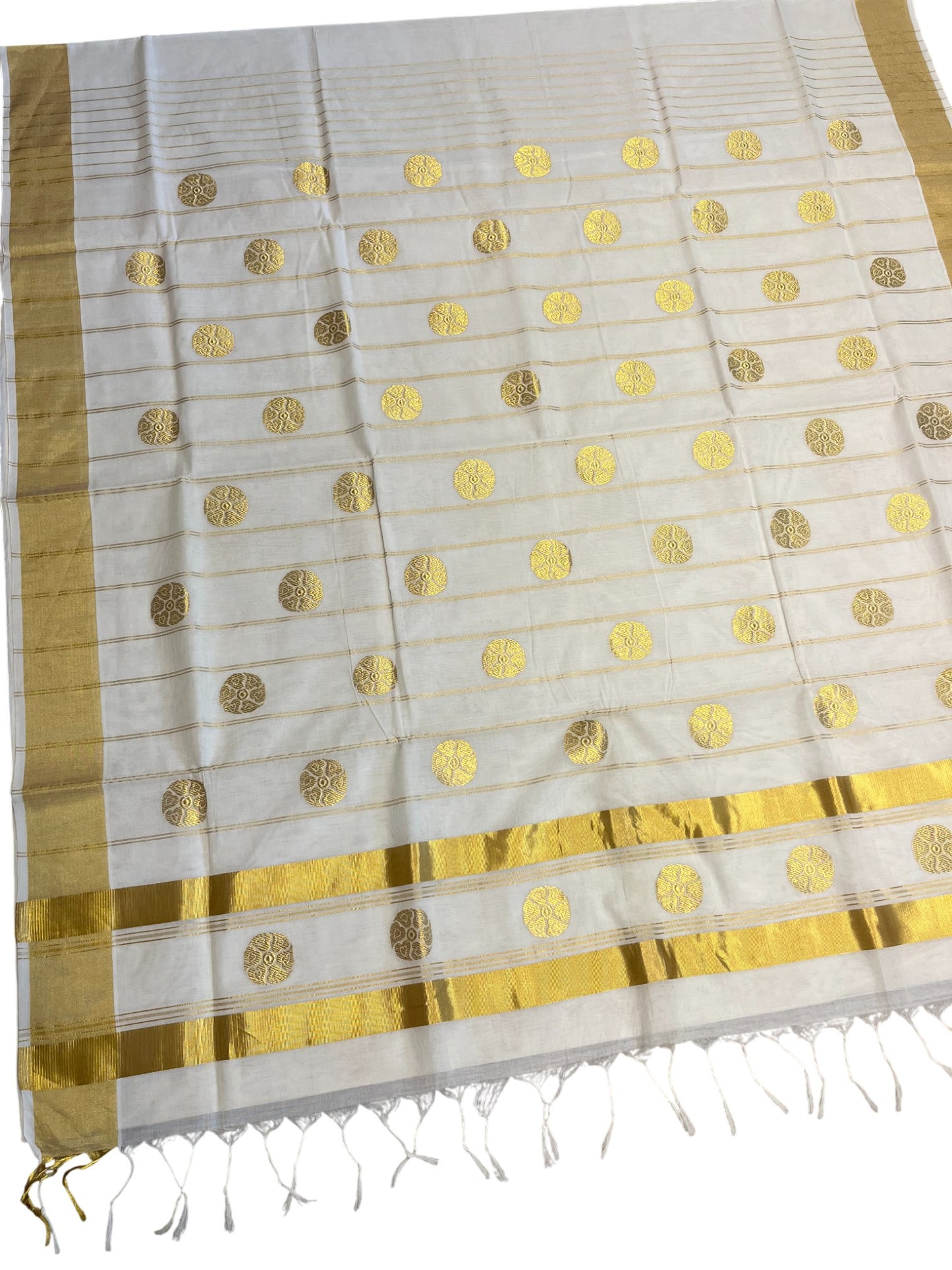 Southloom Super Premium Balaramapuram Unakkupaavu Handloom Cotton Saree with Woven Design