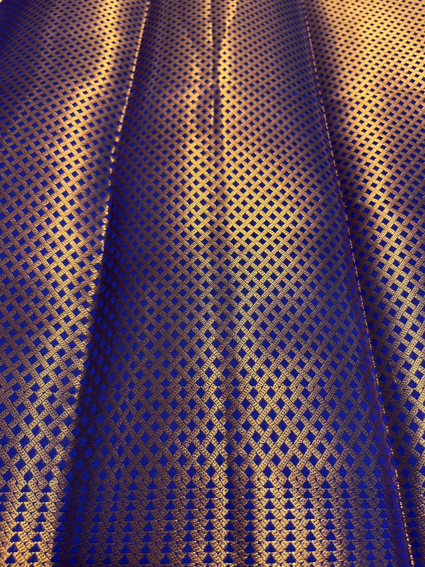 Southloom Premium Semi Silk Zari Work Brocade Saree in Bridal Blue with Matching Pallu