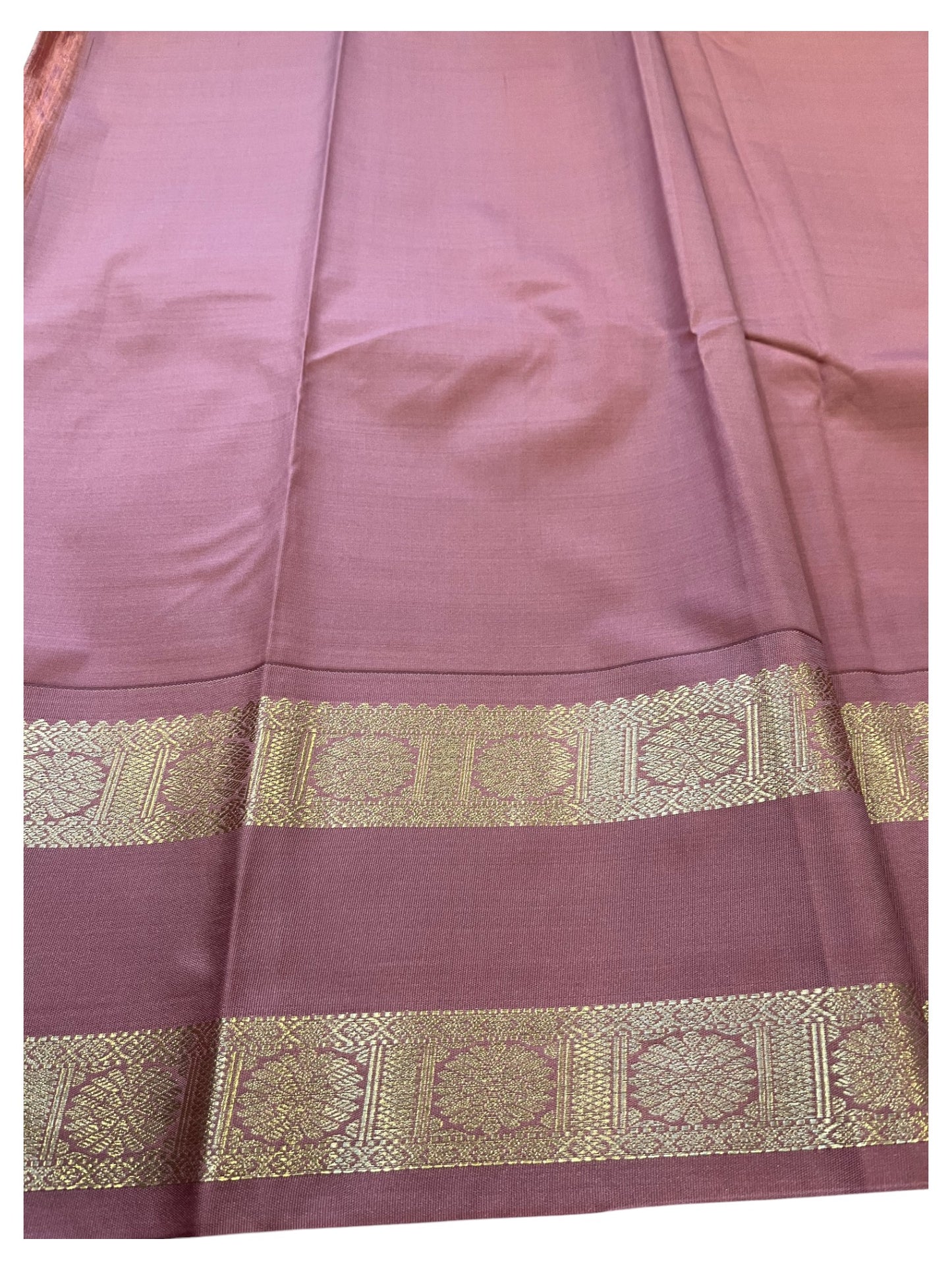 Southloom Banarasi Semi Silk Saree with Woven Work on Body (Beige)