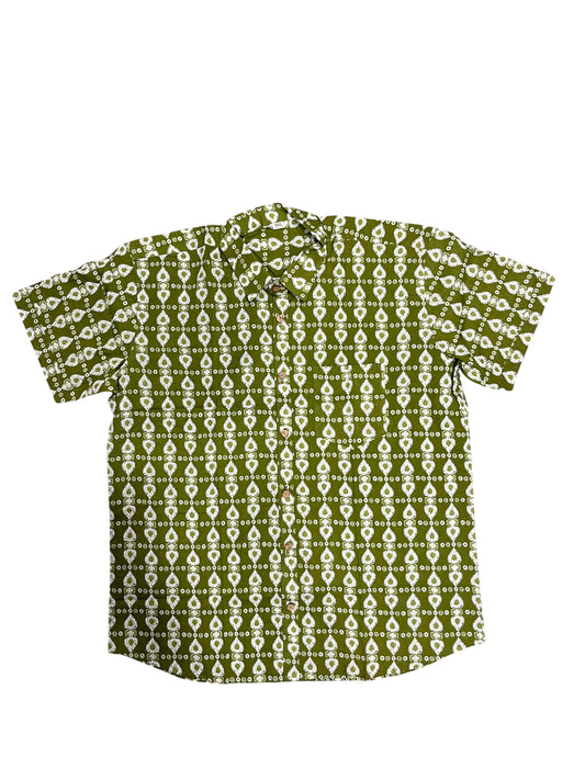 Southloom Jaipur Pure Cotton Printed Shirt For Men (4XL)