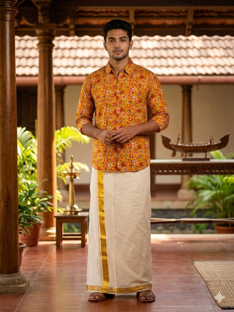 Cotton Printed Full Sleeve Shirt SL234