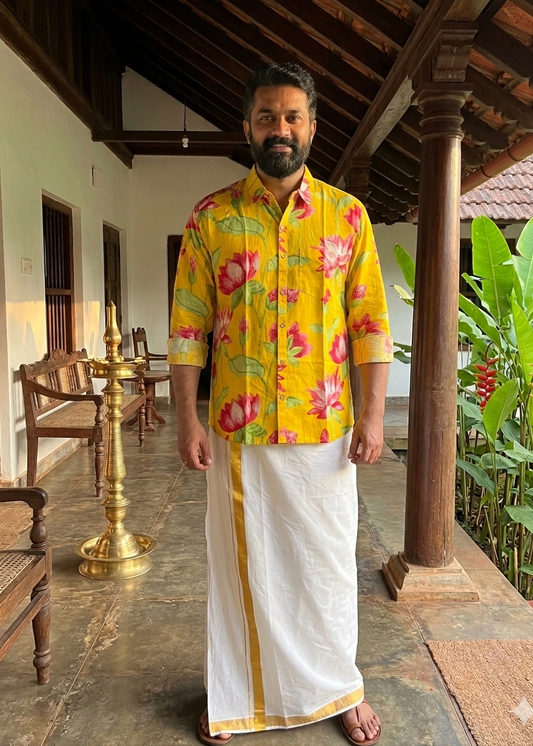 Cotton Printed Full Sleeve Shirt SL234