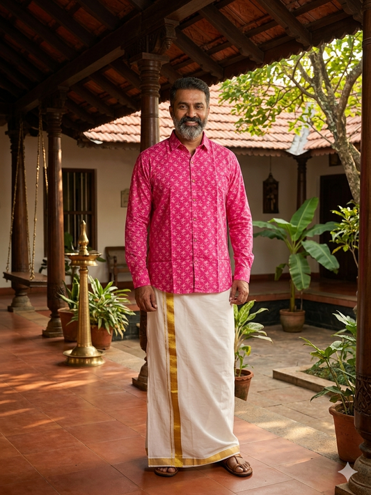 Cotton Printed Full Sleeve Shirt SL234