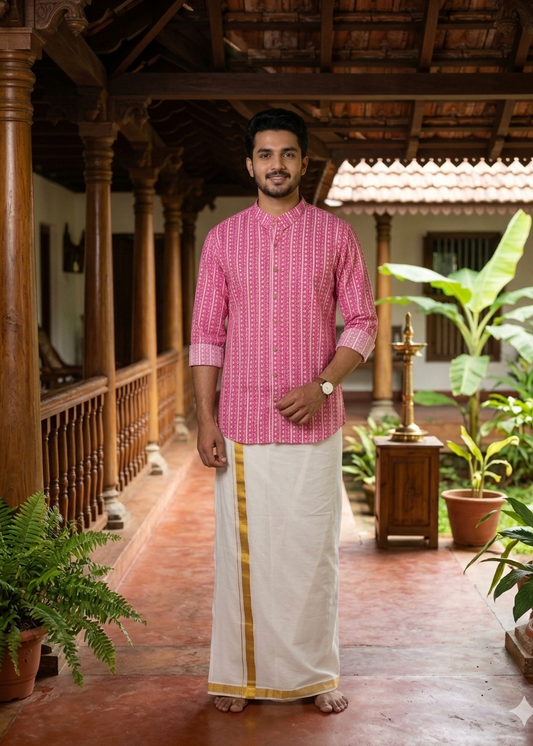 Cotton Printed Full Sleeve Shirt SL234