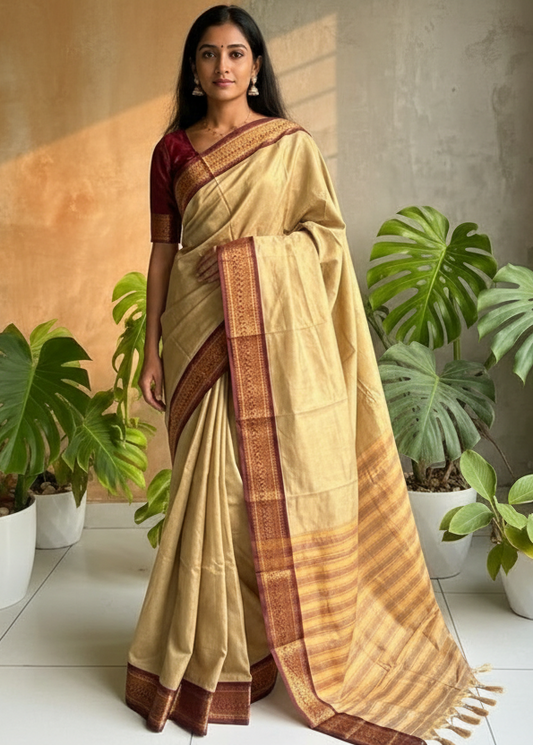 Semi Silk Saree SL232