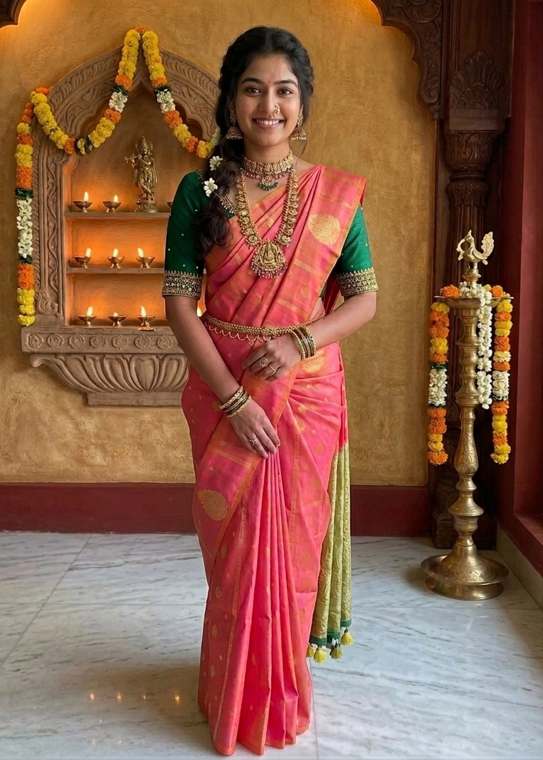 Semi Soft Silk Saree SL228
