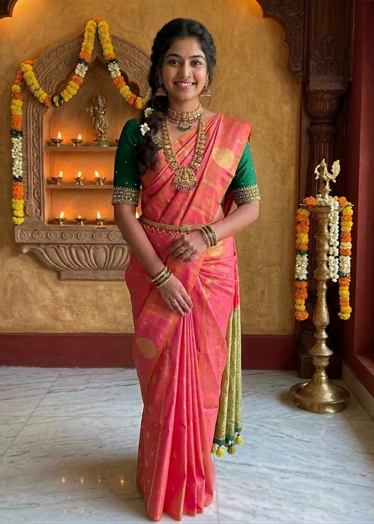 Semi Soft Silk Saree SL228