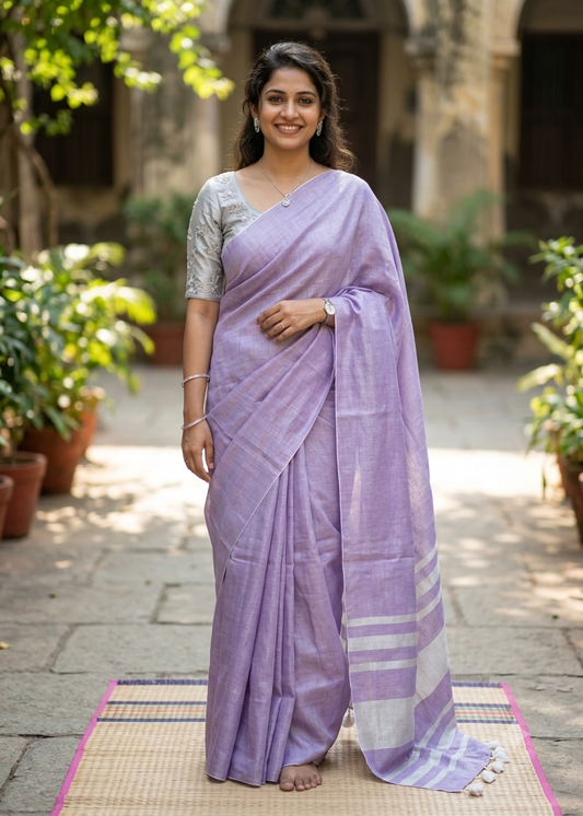 Southloom Tissue Mul Cotton Saree SL215TISSUE