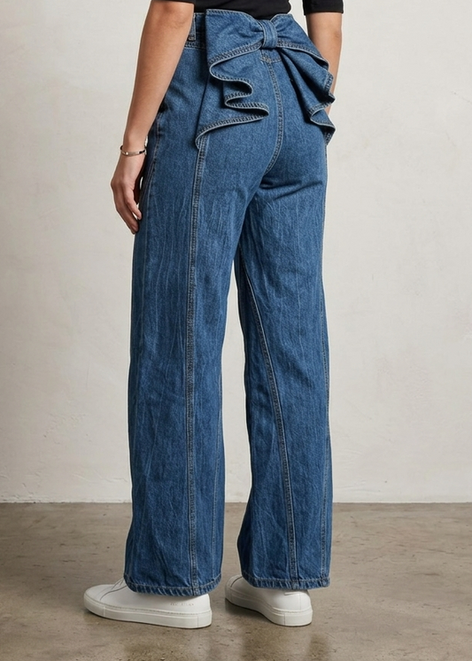 Wide Leg Denim For Women SL294