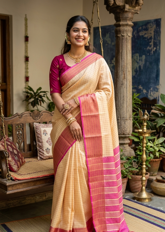 Semi SilK Saree SL211