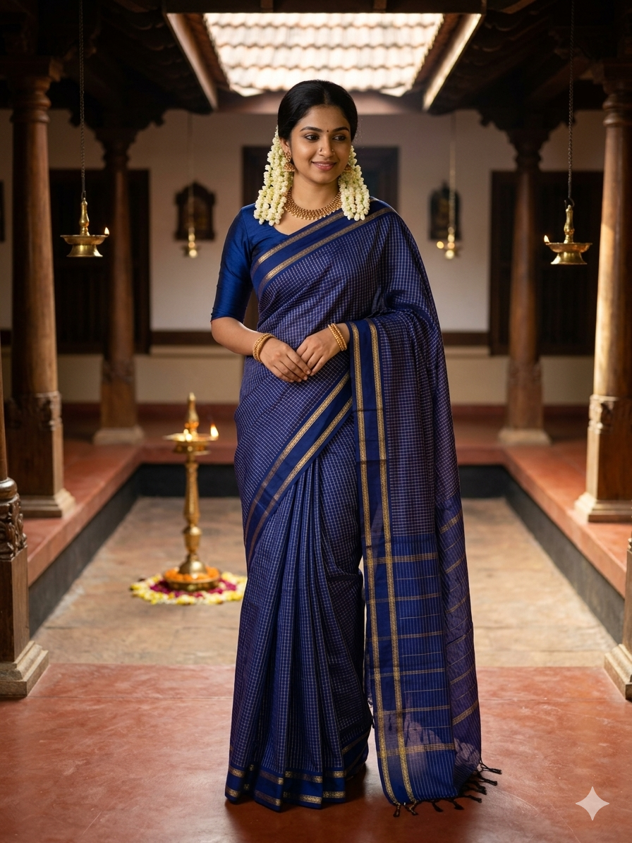 Blue Kalyani Cotton SL236