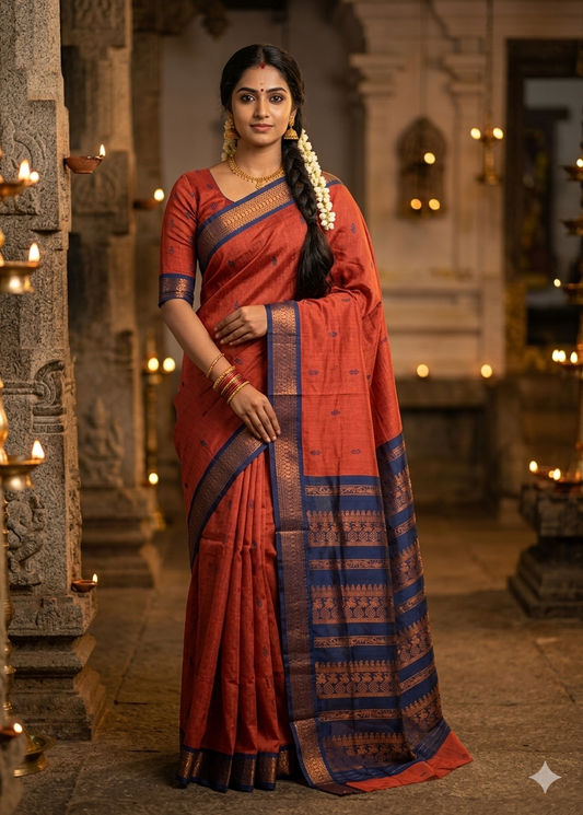Southloom Cotton Silk Saree SL274