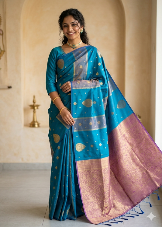 Semi Soft Silk Saree SL228