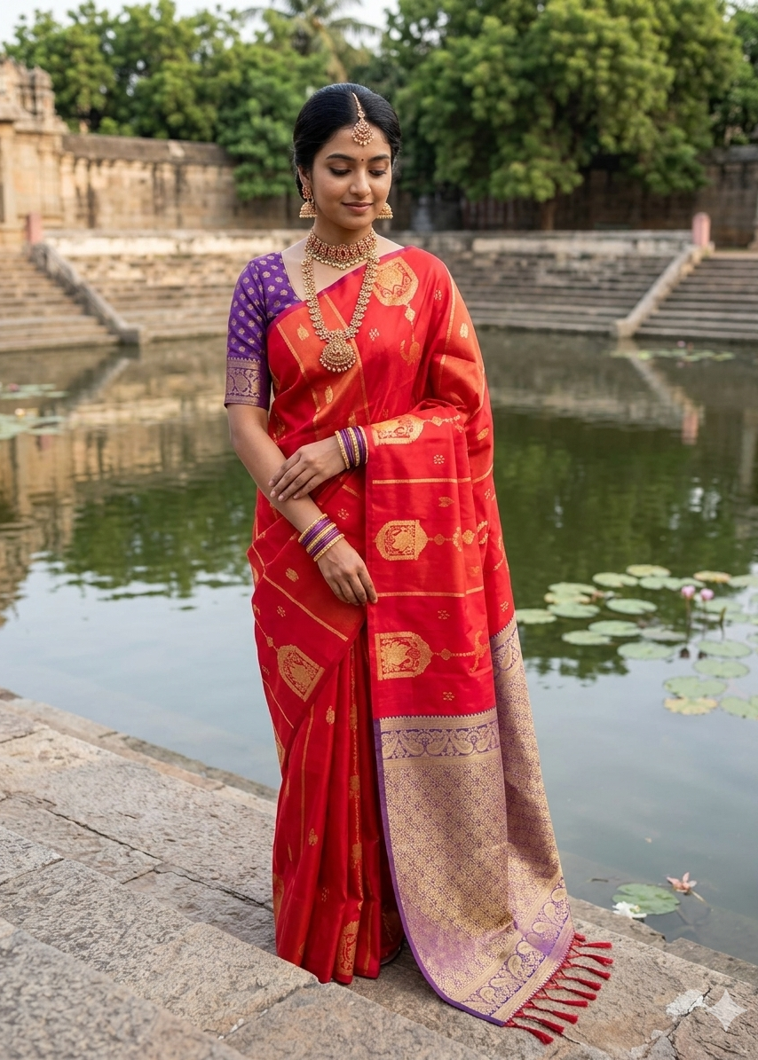 Semi Soft Silk Saree SL228