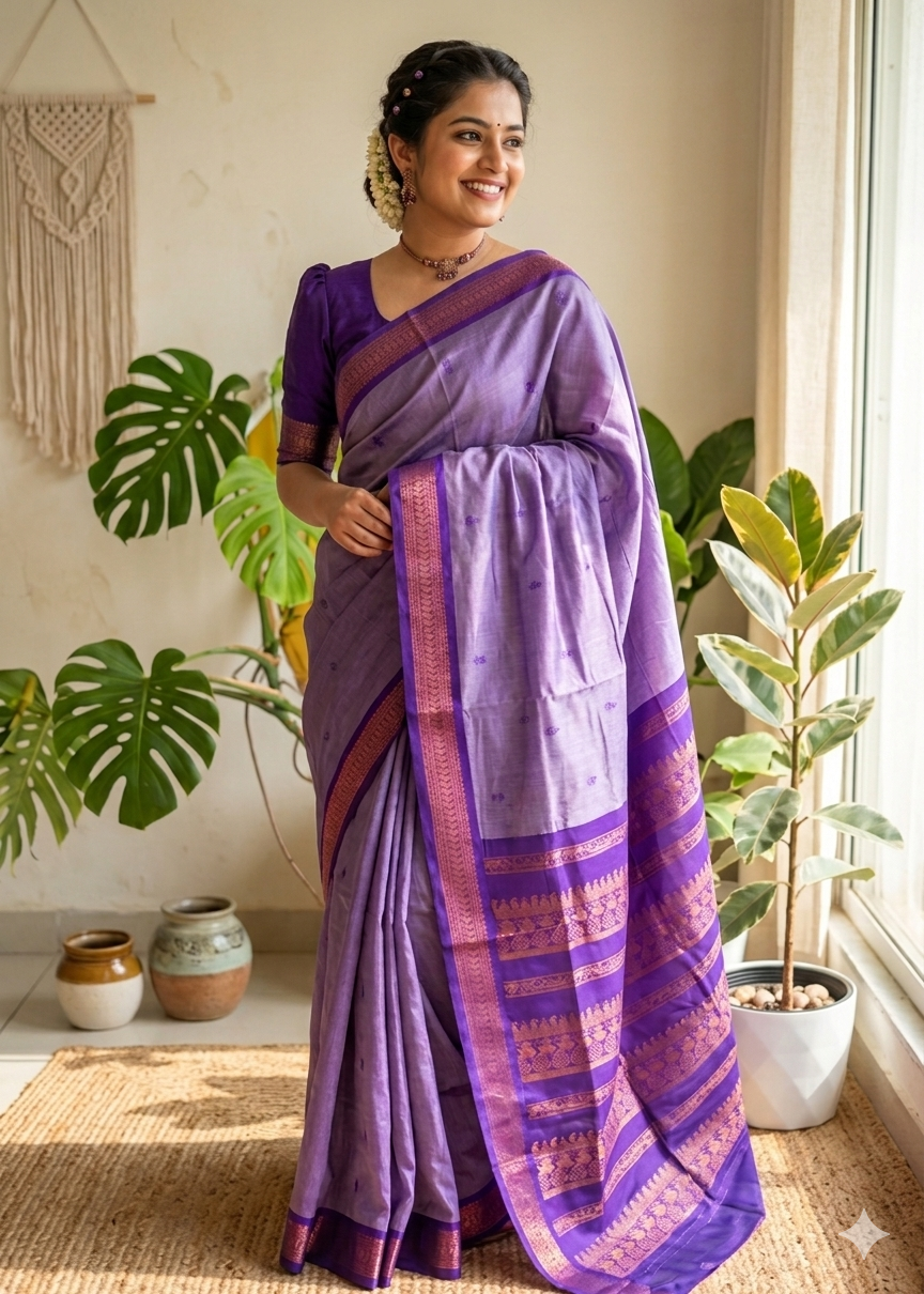 Southloom Cotton  Silk Saree SL274