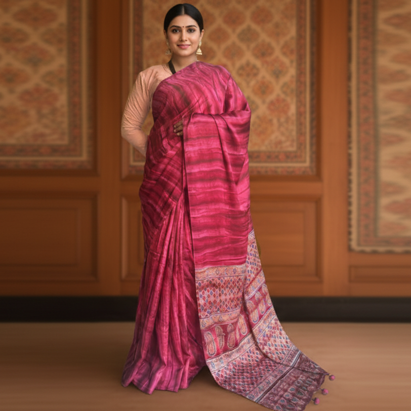 Modal Silk Saree SL214