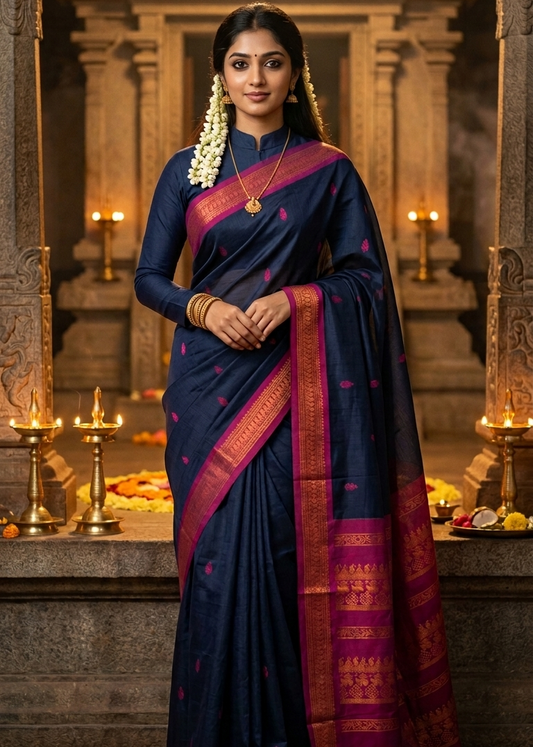 Southloom Cotton Silk Saree SL274