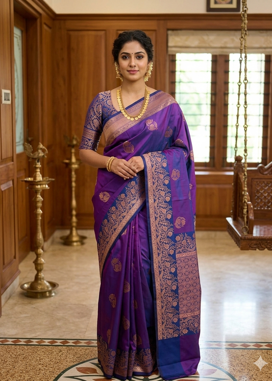 Southloom Semi Silk Saree SL317