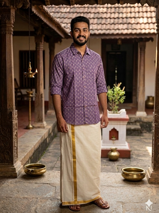 Cotton Printed Full Sleeve Shirt SL234