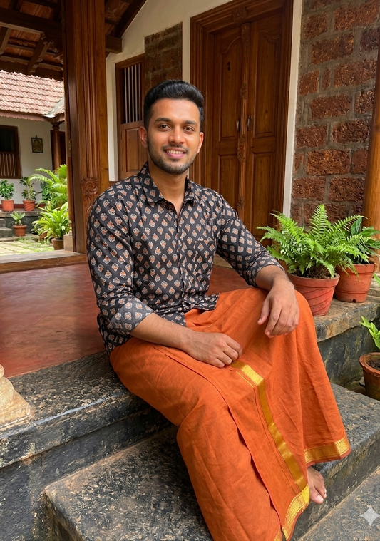 Cotton Printed Full Sleeve Shirt SL234