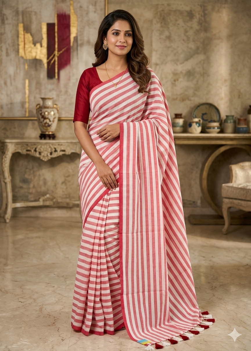 Kerala Mul Cotton Soft Fabric Saree SL215